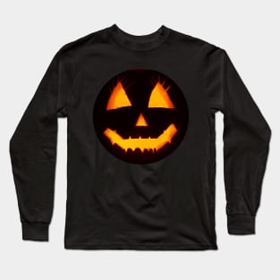 Halloween pumpkin design Long Sleeve T-Shirt
